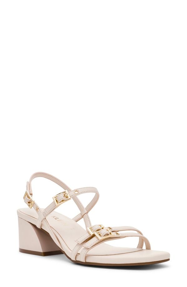 アンクライン レディース シューズ ヒール サンダル Anne Klein Mackenzie Strappy Sandal Bone Smooth