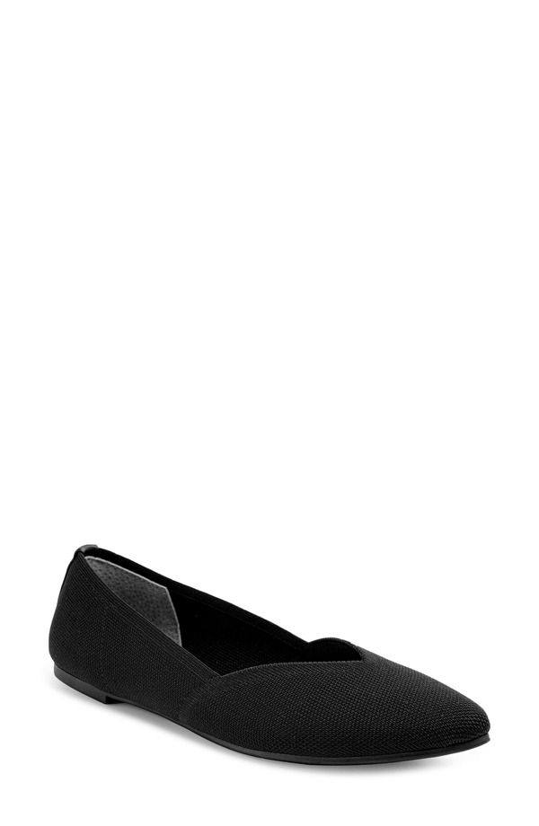 ミートゥー レディース シューズ パンプス Me Too Alivia Pointed Toe Flat Black ブラック