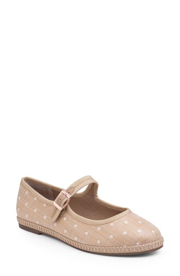 ミートゥー レディース シューズ パンプス Me Too Gracie Mary Jane Flat Natural
