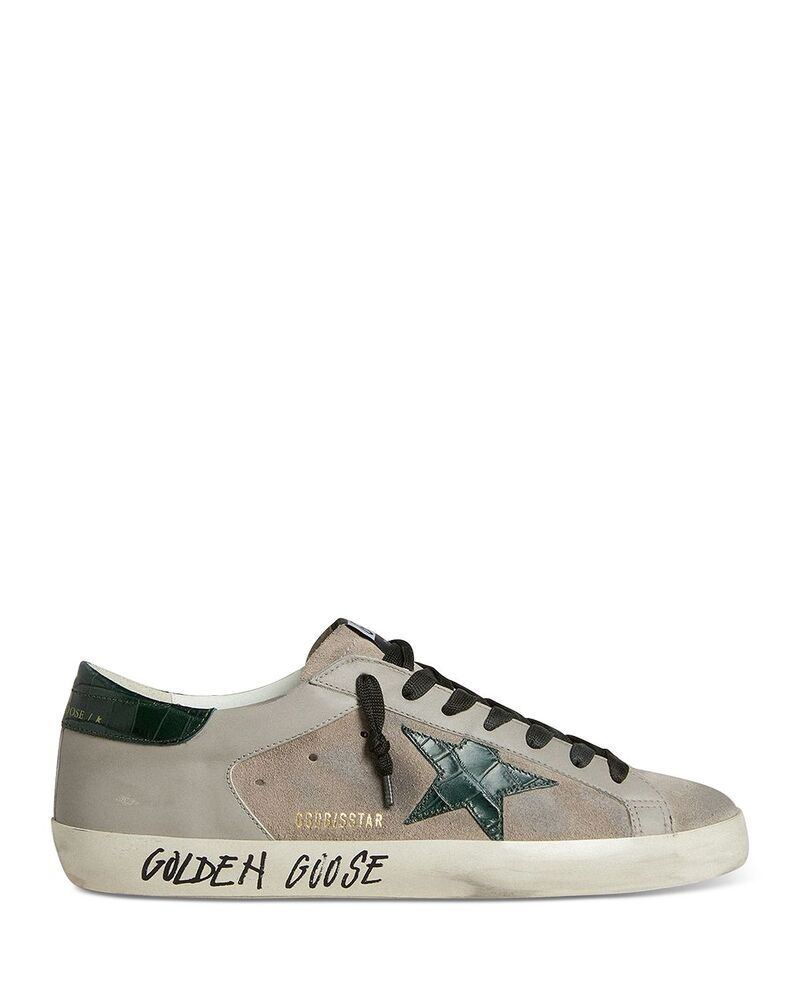 ゴールデングース メンズ シューズ スニーカー スエード Golden Goose Mensuper Star Suede Sneakers Grey Beige グレー