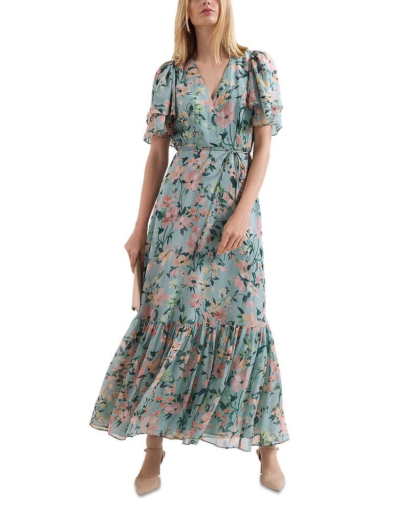 フェイズ・エイト レディース トップス ワンピース フラワー柄 プチ マキシ フラワー Phaseight Petites Violet Floral Maxi Dress Multi マルチカラー 44,720円