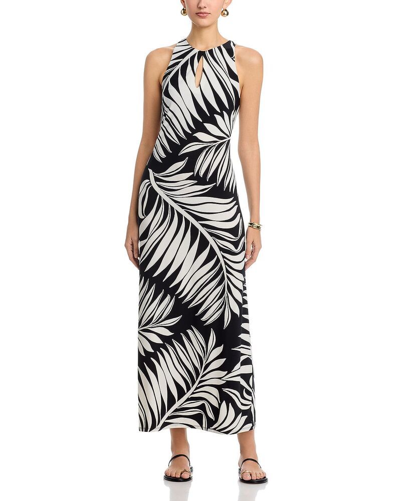 トッミーバハマ レディース トップス ワンピース マキシ Tommy Bahama Carmela Lush Zebra Maxi Dress Black ブラック