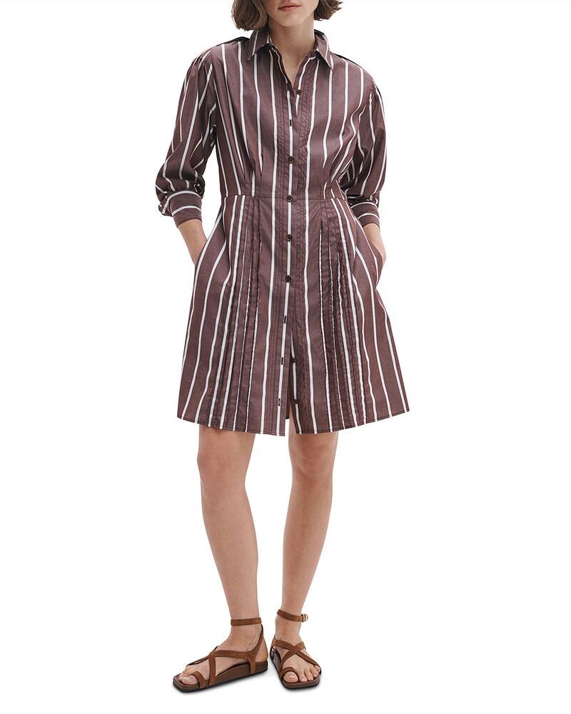 ラグアンドボーン レディース トップス ワンピース ミニ rag bone Taylor Mini Dress Rosewood Stripe ストライプ