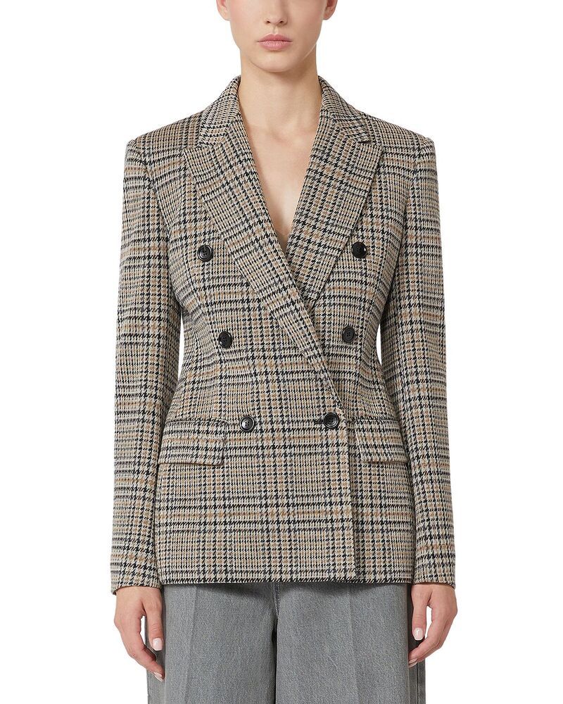 マックスマーラ レディース アウター ジャケット・ブルゾン ブレザー Max Marateneo Blazer Black Grey ブラック 213,900円