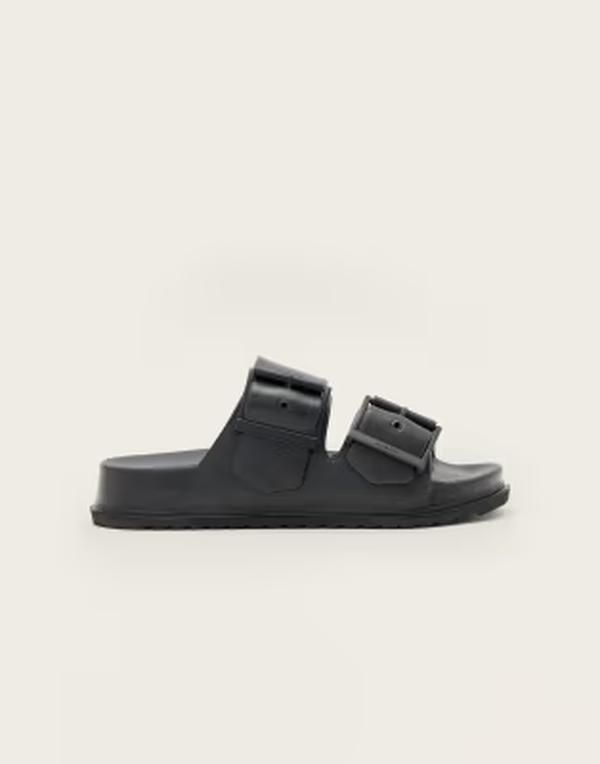 オールセインツ レディース シューズ サンダル AllSaintsian double strap sandals Black ブラック 36,270円