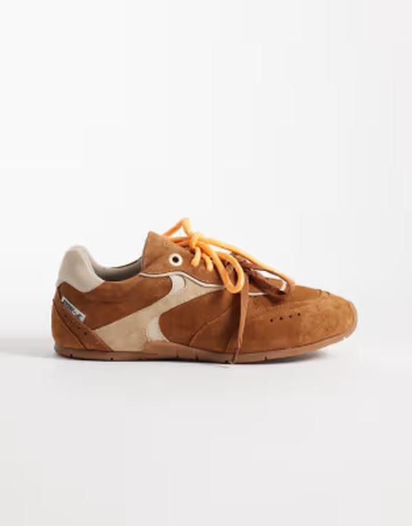 ブロンクス レディース シューズ スニーカー スエード Bronx Myraa sneakers in caramel oatmilk suede carameloatmilk 39,520円