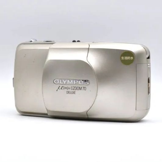 動作OK】OLYMPUS μ[mju:] ZOOM 70 DELUXE コンパクトフィルムカメラ