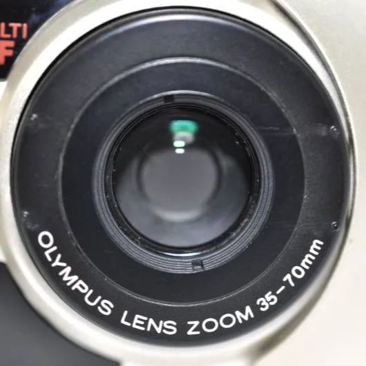 動作OK】OLYMPUS μ[mju:] ZOOM 70 DELUXE コンパクトフィルムカメラ