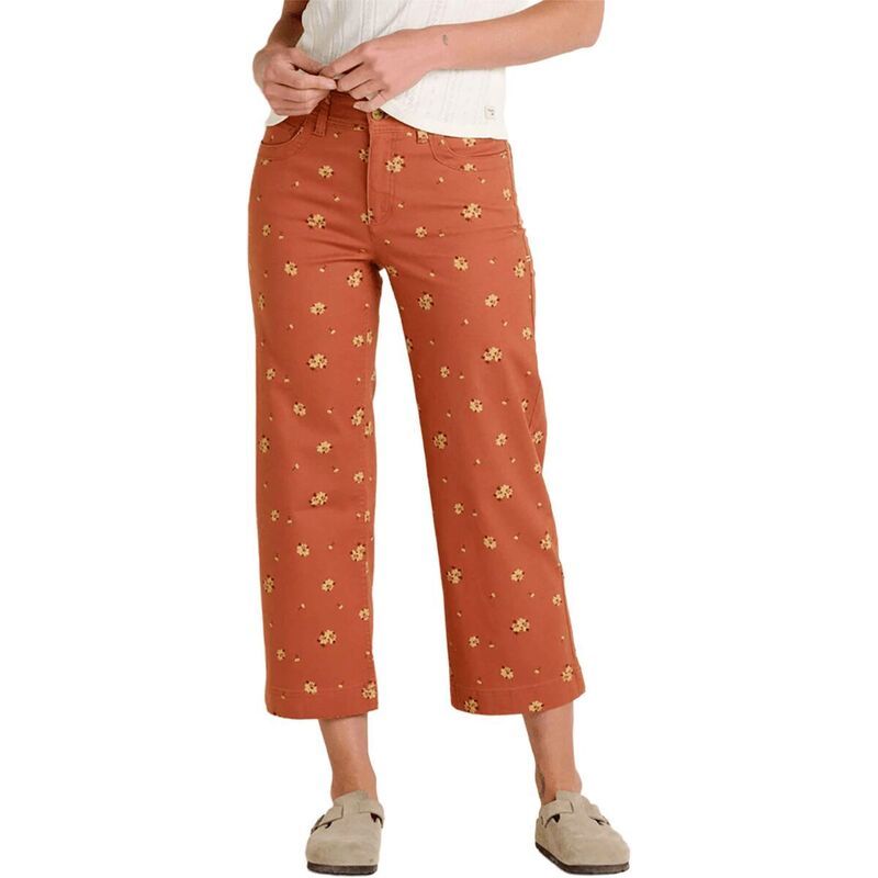 ドード アンドコー レディース ボトムス カジュアルパンツ ワイドレッグ ToadCo Earthworks Wide Leg Pant Womens Copper Print