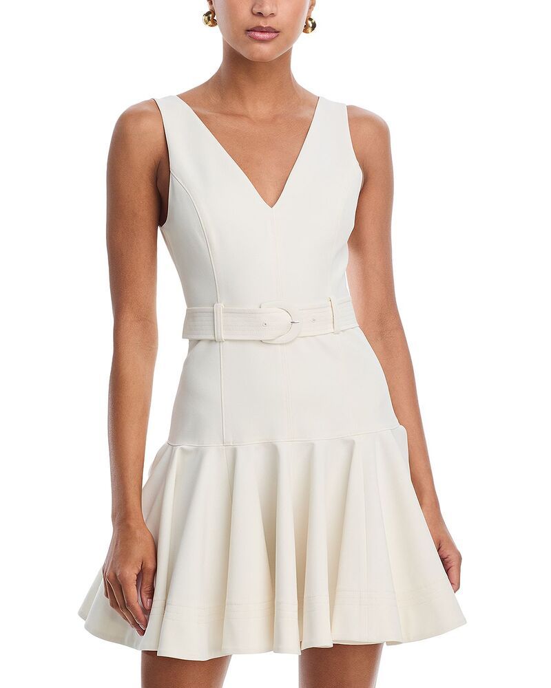 サンク ア セプト レディース トップス ワンピース Cinq Sept Maeva Dress Ivory アイボリー