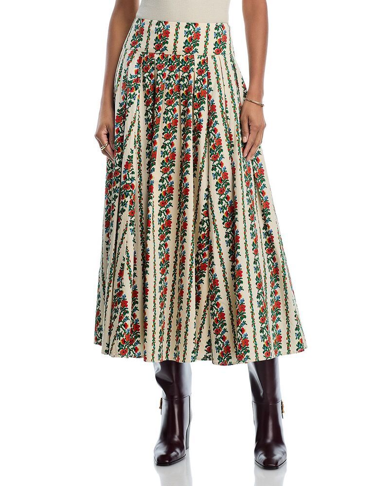 ザ・グレート レディース ボトムスカート THE GREAT The Regency Skirtapestry Floral