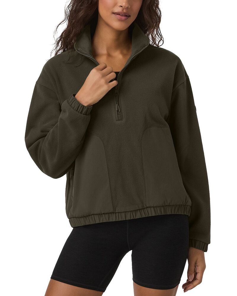 ビュオーリ レディース アウター パーカー・スウェット ハーフジップ シャツ Vuori Aspen Half Zip Sweatshirt Olive オリーブ