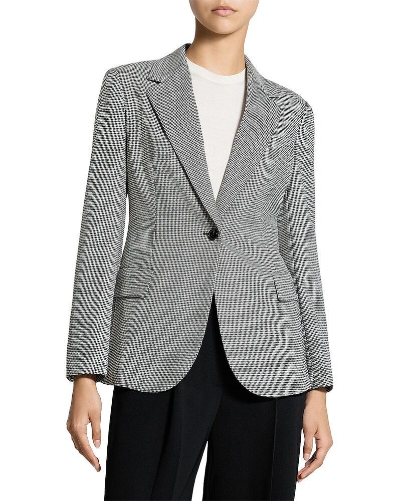 セオリー レディース アウター ジャケット・ブルゾン ブレザー Theory Lynnia Relaxed Blazer Black Multi ブラック