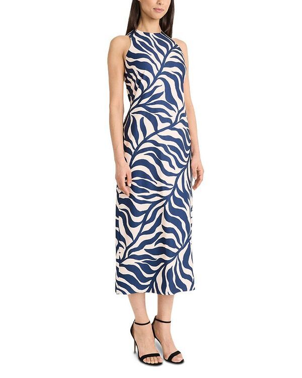 ドナモーガン レディース トップス ワンピース ミディ ノースリーブ Donna Morgan Sleeveless Midi Dress Cream Navy クリーム 16,860円