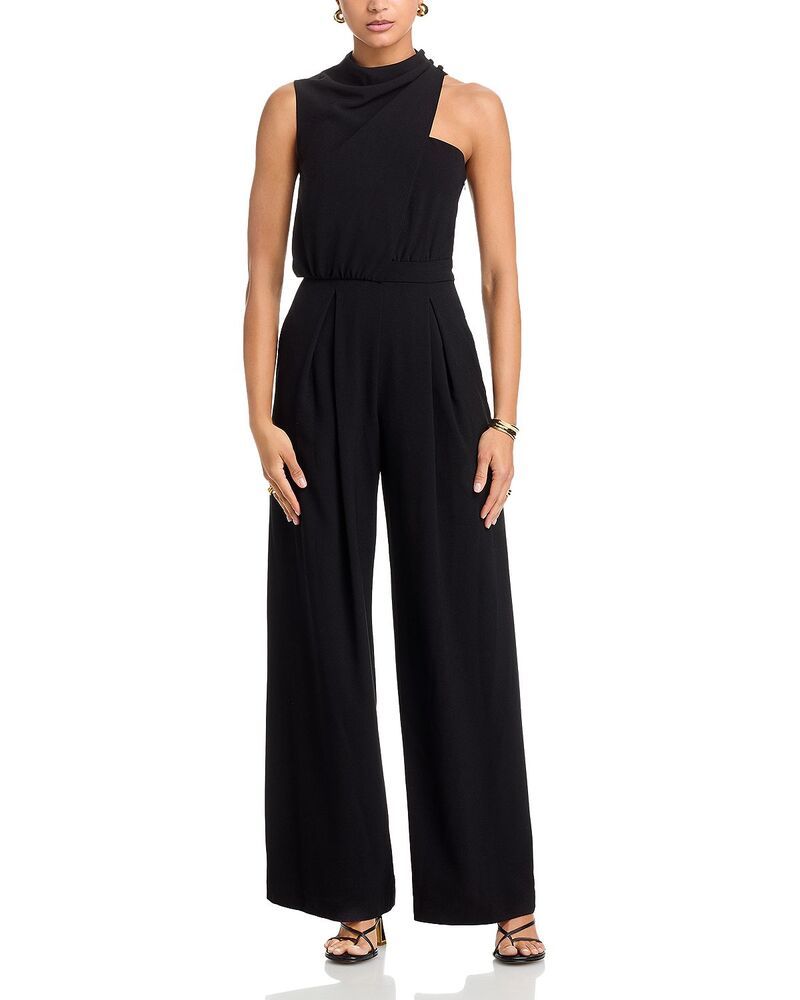ブラックハロ レディース トップス ジャンプスーツ ワイドレッグ Black Halo Floella Wide Leg Jumpsuit Black ブラック 87,340円
