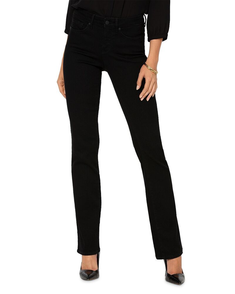 エヌワイディージェイ レディース ボトムス デニムパンツ ブーツカット ブーツ ジーンズ NYDJ Barbara High Rise Bootcut Jeans Black ブラック
