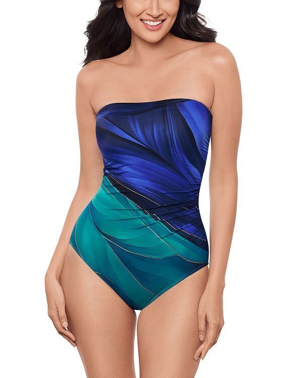 ミラクルスーツ レディース 水着 上下セット Miraclesuit Maldivavanti One Piece Swimsuit Blue Multi ブルー