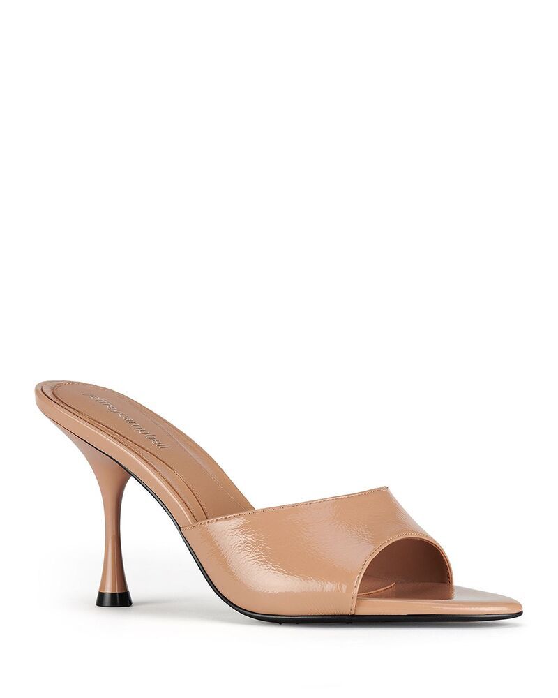 ジェフリー キャンベル レディース シューズ サンダル ヒール Jeffrey Campbell Womens Agent Higheel Slide Sandals Toast
