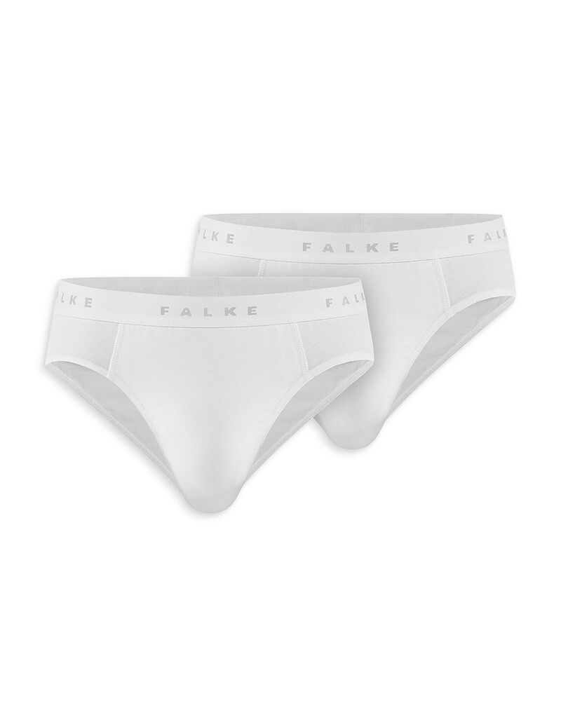 ファルケ メンズ アンダーウェア ブリーフパンツ ジャージー Falke Jersey Briefs 2 pk White ホワイト
