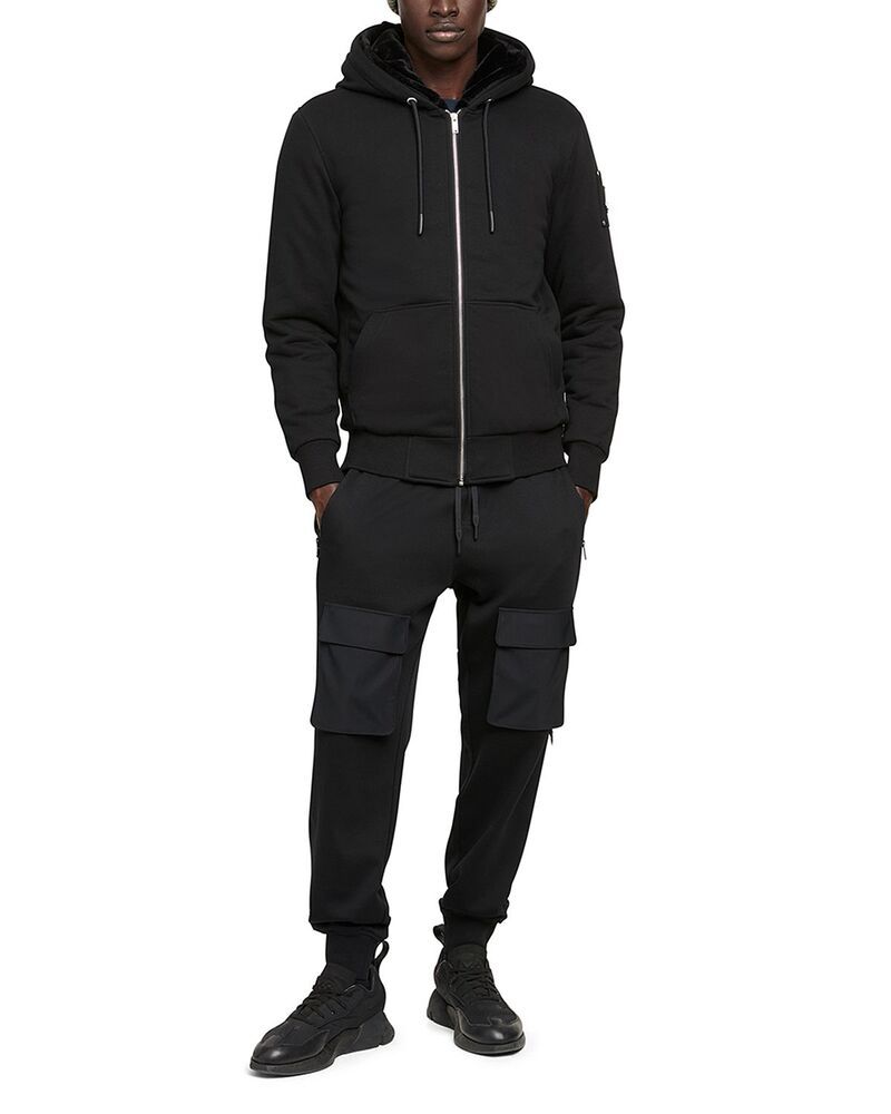 ムースナックル メンズ アウター ジャケット・ブルゾン ダウン Moose Knuckles Classic Bunny Down Jacket Black ブラック