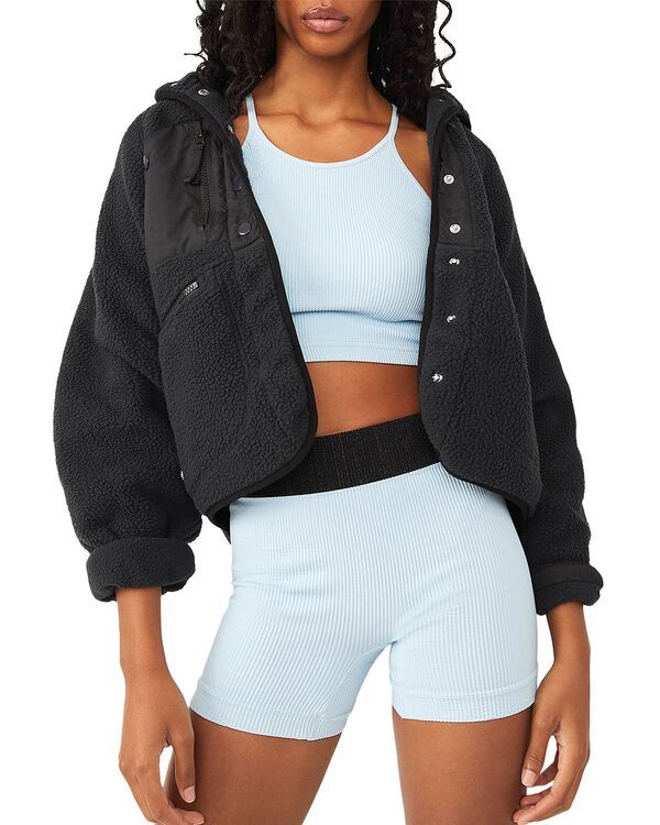 フリーピープル レディース アウター ジャケット・ブルゾン フリース Free People Hithe Slopes Fleece Jacket Black ブラック 27,936円