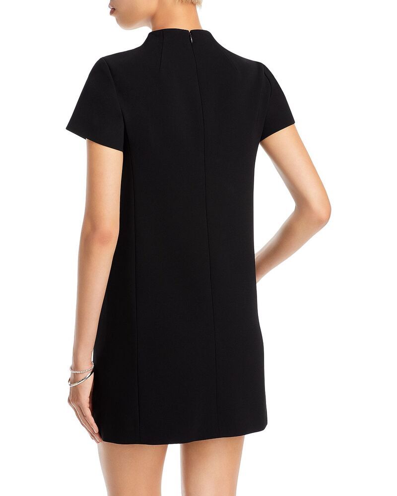 セオリー レディース トップス ワンピース クレープ ミニ Theory Jasneah Admiral Crepe Mini Dress Exclusive Black ブラック
