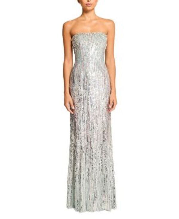 ジェニー・パッカム レディース トップス ワンピースパンコール マキシ Jenny Packham Honesty SequinEmbellished Maxi Dress Crystal Aqua 549,120円
