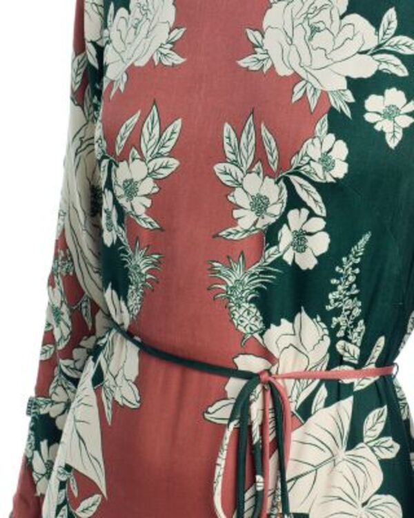 ファーム レディース トップス ワンピース ミディ FARM Rio Pink Garden Midi Dressoft Garden ピンク