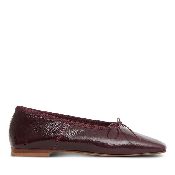 マンサーガブリエル レディース シューズ パンプス Mansur Gavriel Womensquare Toe Ballerina Flats Oxblood オックスブラッド