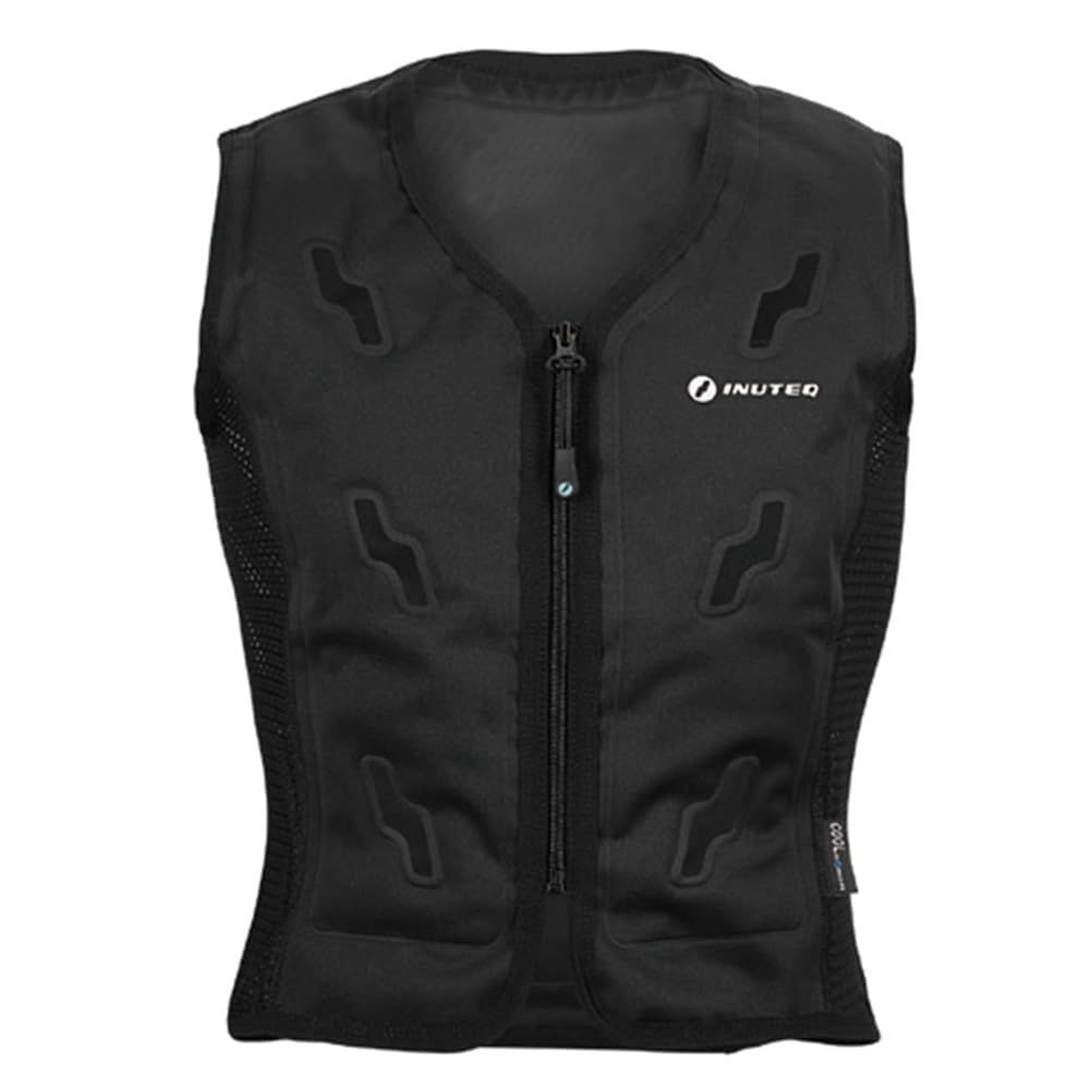 【即日発送】INUTEQ 注水式冷却ベスト BODYCOOL SMART-X ブラック | 水のみの気化冷却システム バッテリー・保冷剤不要