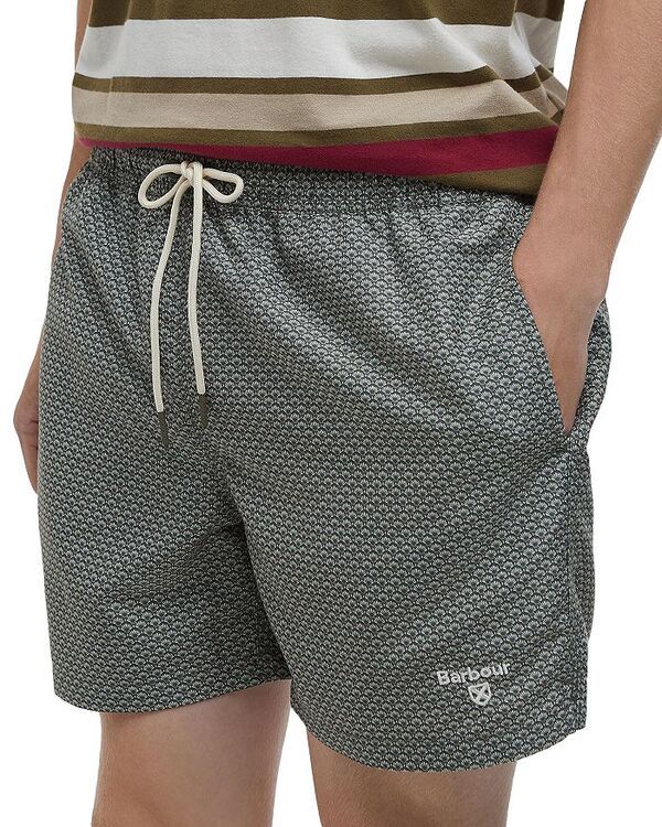 バブアー メンズ 水着 ハーフパンツ・ショーツ ショートパンツ Barbour Shell 5 Swim Shorts Olive オリーブ