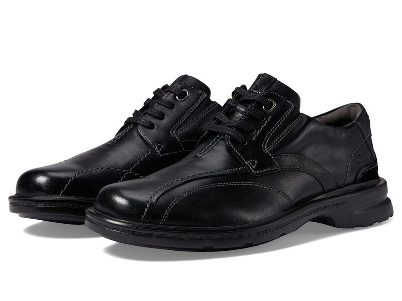 クラークス メンズ シューズ オックスフォード レース Clarks Gessler Lace Black Leather ブラック 14,785円
