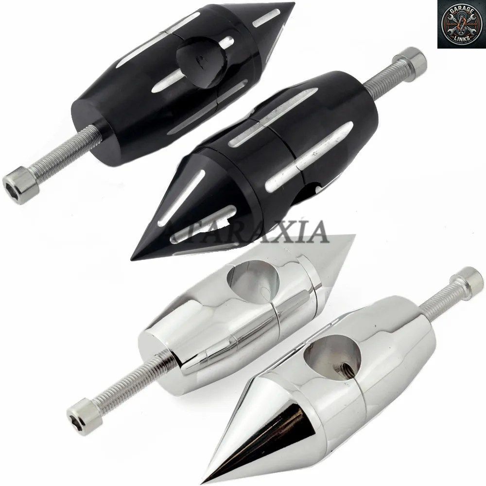 オートバイ 1インチ 25mm ハンドルバーライザー ホンダ OW SPIRIT VT750 VTX 1300 1800 C/ヤマハ V-STAR XVS 650 1100 CLASSIC