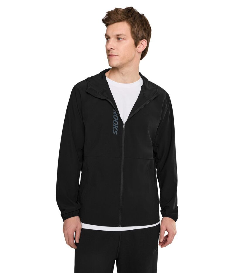 ブルックス メンズ アウター コート ジャケット Brooks Canopy Jacket Black ブラック