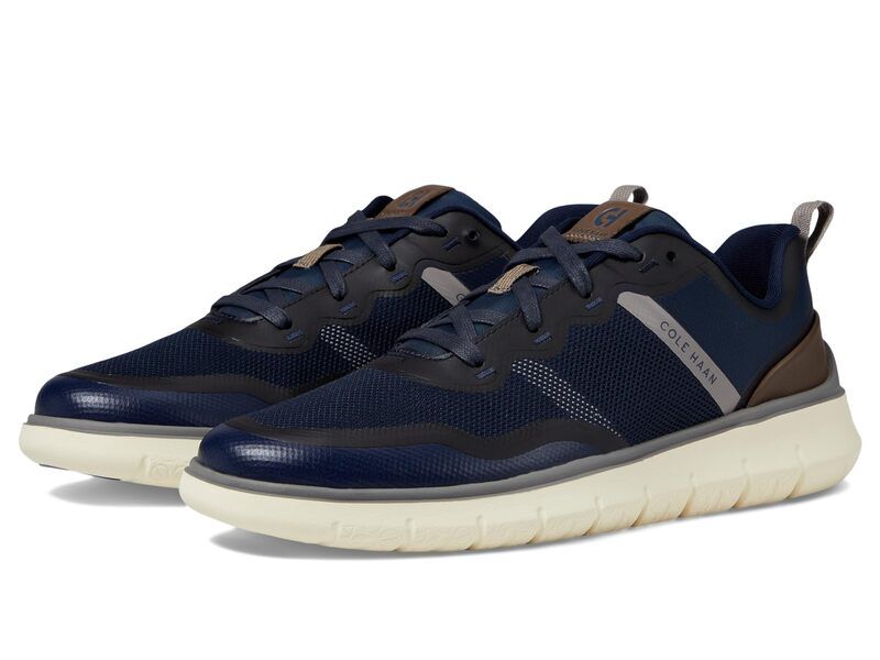コールハーン メンズ シューズ スニーカー Cole Haan Generation Zerogrand Textured Sneakers Navy BlazerTruffleTitanium ネイ