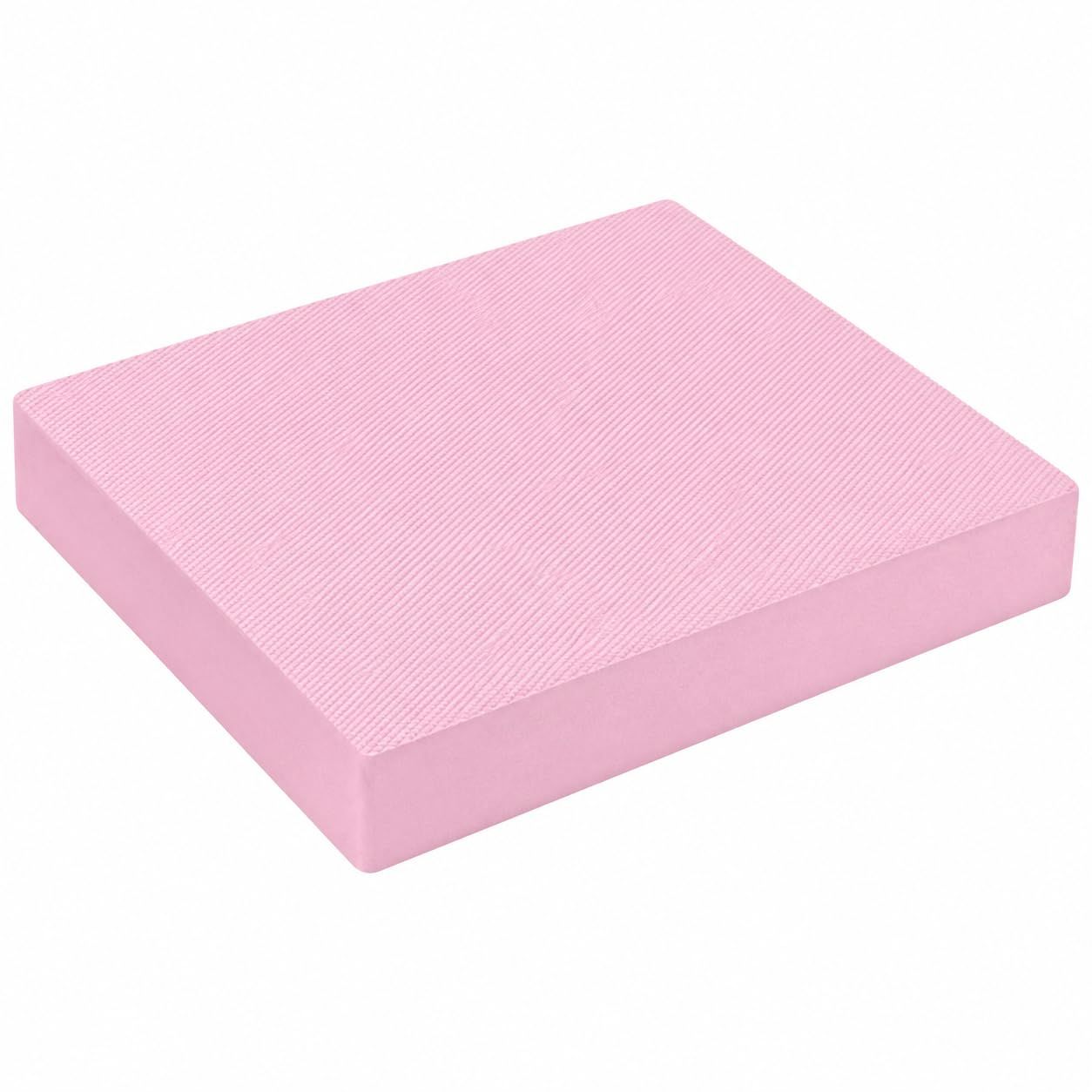 【ボディメイク大会入賞者監修】バランスパッド 50×40×6cm TPE製 ピンク 厚手 バランストレーニング 体幹を意識した運動 スクワット プランク 自宅トレーニング