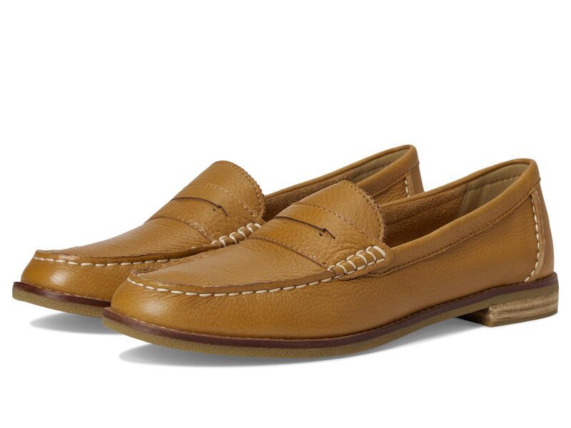 スペリー レディース シューズ スリッポン・ローファー Sperry Seaport Penny New Tan タン