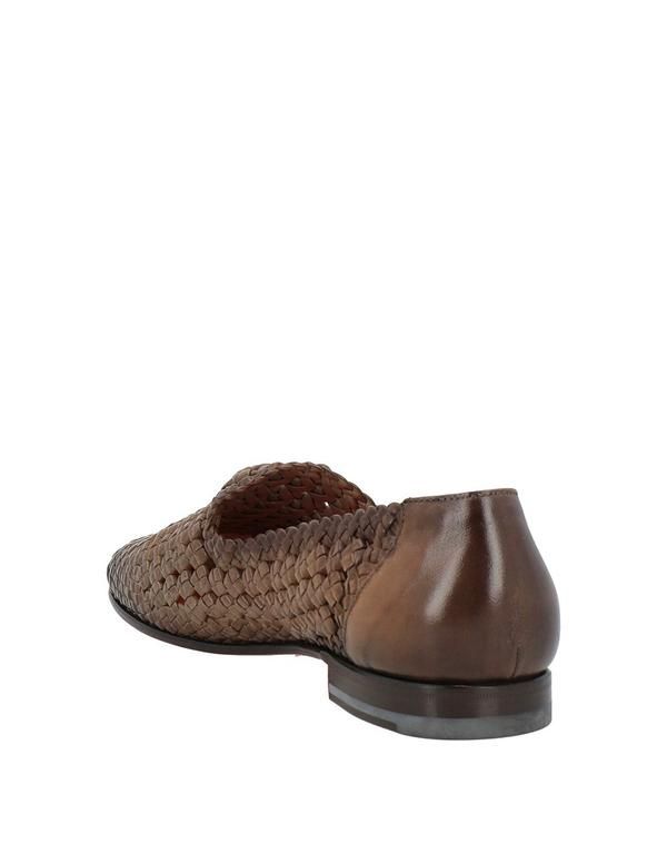 サントーニ モカシン ダークブラウン サイズ7 サントーニ メンズ シューズ スリッポン・ローファー SANTONI モカシン