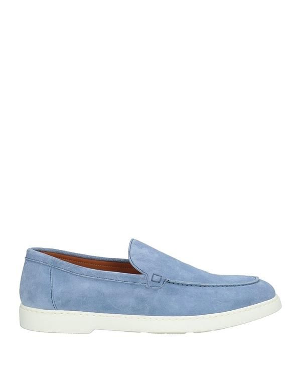 ドンカルズ メンズ シューズ スリッポン・ローファー DOUCALS モカシン Light Blue ブルー