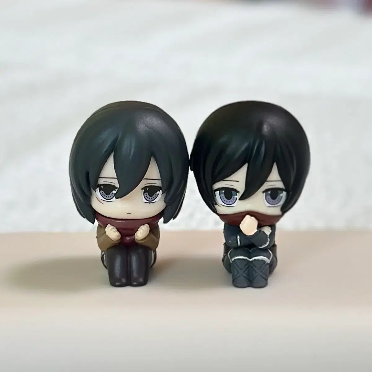 Ataque a los Titanes Mikasa Town Boke Uniforme militar vintage Nuevo uniforme militar Resumen Ataque a los Titanes Décimo aniversario FINAL Gacha final