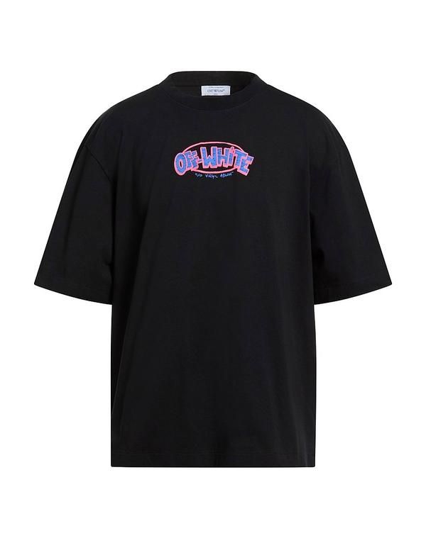 オフホワイト メンズ トップス Tシャツ OFFWHITE Ｔシャツ Black ブラック