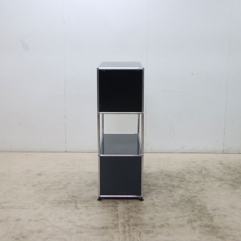 USM Haller System USMハラーシステム 1列3段 キャビネット アントラ