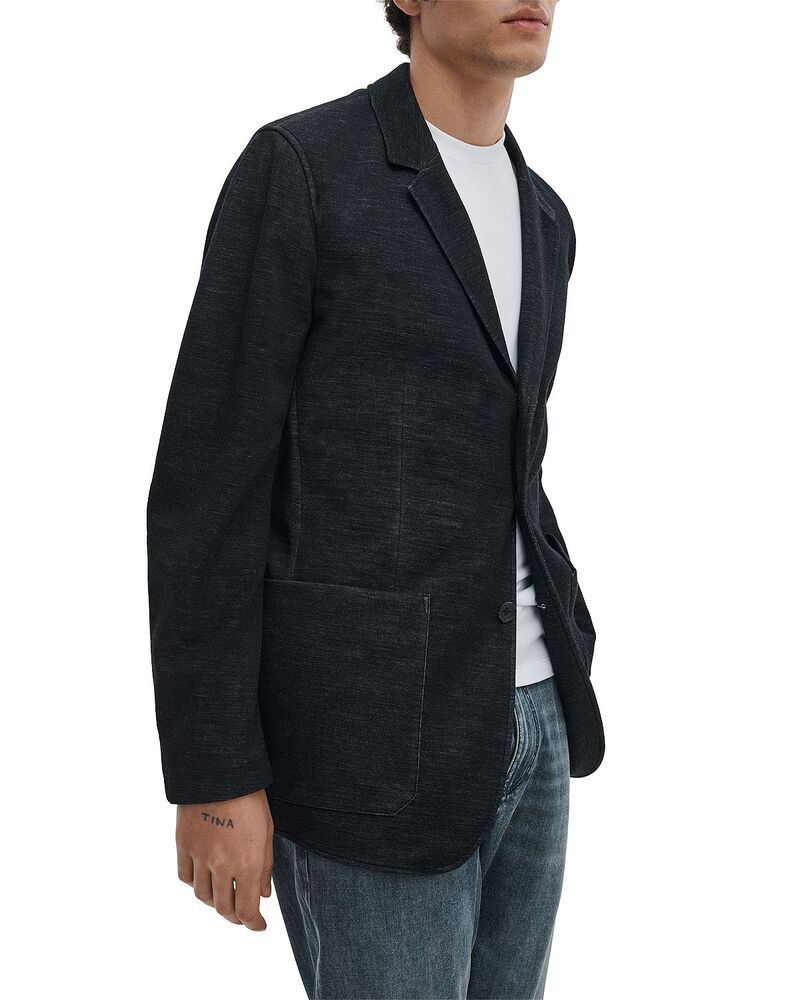 ラグアンドボーン メンズ アウター ジャケット・ブルゾン ブレザー ニット rag bone Classic Fit Vincent Knit Blazer Charcoal チャコール