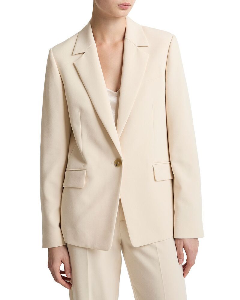 ヴィンス レディース アウター ジャケット・ブルゾン ブレザー Vince Soft Sculpture Blazer Ecru エクリュ