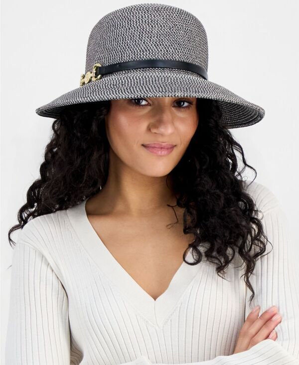 ジャーニ ベルニーニ レディース アクセサリー 帽子 Giani Bernini Classic Widebrim Framer Hat Macys Exclusive Black Combo ブラッ