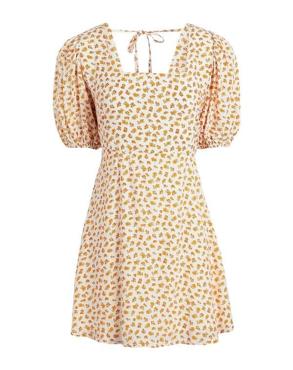 フェイスフル レディース ドレス FAITHFULL ミニワンピース・ドレス Apricot アプリコット