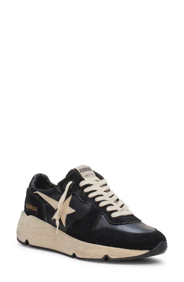 ゴールデングース メンズ シューズ スニーカー Golden Goose Running Sole Sneaker Black White ホワイト 106,900円