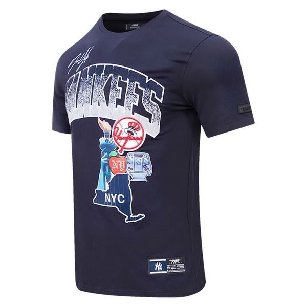 プロスタンダード メンズ トップス Tシャツ Mens Pro Standard Navy New York Yankees 1996 World Series Hometown TShirt Nav
