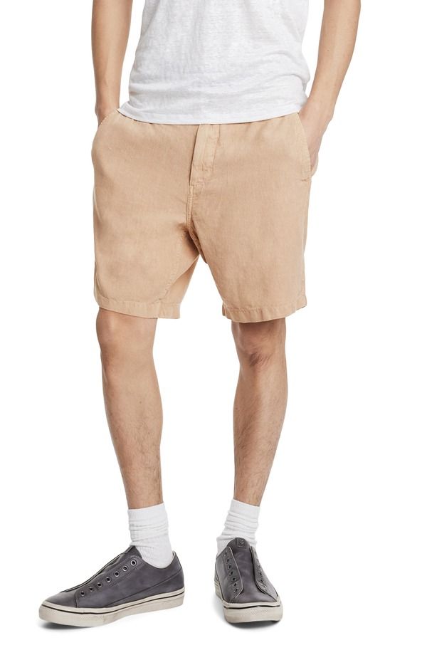 ジョンバルベイトス メンズ ボトムス ハーフパンツ・ショーツ ショートパンツ John Varvatos Johnny Flat Front Shorts Khaki カーキ 31,070円
