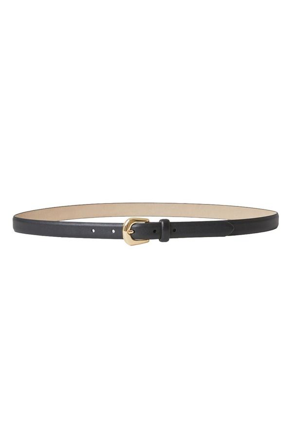 ビーロウザベルト レディース アクセサリー ミニ レザー BLow the Belt Kennedy Mini Leather Belt Black Gold ブラック